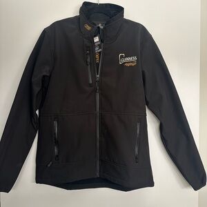 Guinness Black Softshell Jacket